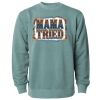 Unisex Midweight Pigment-Dyed Crewneck Sweatshirt Thumbnail