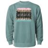 Unisex Midweight Pigment-Dyed Crewneck Sweatshirt Thumbnail