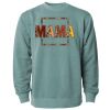 Unisex Midweight Pigment-Dyed Crewneck Sweatshirt Thumbnail