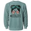 Unisex Midweight Pigment-Dyed Crewneck Sweatshirt Thumbnail