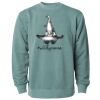 Unisex Midweight Pigment-Dyed Crewneck Sweatshirt Thumbnail