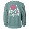 Unisex Midweight Pigment-Dyed Crewneck Sweatshirt Thumbnail