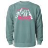 Unisex Midweight Pigment-Dyed Crewneck Sweatshirt Thumbnail