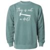 Unisex Midweight Pigment-Dyed Crewneck Sweatshirt Thumbnail