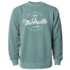 Unisex Midweight Pigment-Dyed Crewneck Sweatshirt Thumbnail