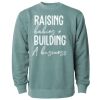 Unisex Midweight Pigment-Dyed Crewneck Sweatshirt Thumbnail