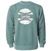 Unisex Midweight Pigment-Dyed Crewneck Sweatshirt Thumbnail