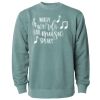 Unisex Midweight Pigment-Dyed Crewneck Sweatshirt Thumbnail