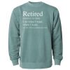 Unisex Midweight Pigment-Dyed Crewneck Sweatshirt Thumbnail