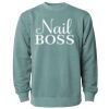 Unisex Midweight Pigment-Dyed Crewneck Sweatshirt Thumbnail