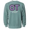 Unisex Midweight Pigment-Dyed Crewneck Sweatshirt Thumbnail
