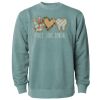 Unisex Midweight Pigment-Dyed Crewneck Sweatshirt Thumbnail