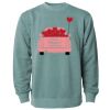 Unisex Midweight Pigment-Dyed Crewneck Sweatshirt Thumbnail