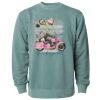 Unisex Midweight Pigment-Dyed Crewneck Sweatshirt Thumbnail