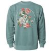 Unisex Midweight Pigment-Dyed Crewneck Sweatshirt Thumbnail