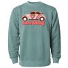 Unisex Midweight Pigment-Dyed Crewneck Sweatshirt Thumbnail