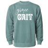 Unisex Midweight Pigment-Dyed Crewneck Sweatshirt Thumbnail