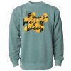 Unisex Midweight Pigment-Dyed Crewneck Sweatshirt Thumbnail