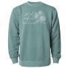 Unisex Midweight Pigment-Dyed Crewneck Sweatshirt Thumbnail