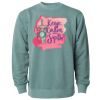 Unisex Midweight Pigment-Dyed Crewneck Sweatshirt Thumbnail