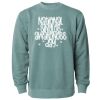 Unisex Midweight Pigment-Dyed Crewneck Sweatshirt Thumbnail