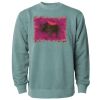 Unisex Midweight Pigment-Dyed Crewneck Sweatshirt Thumbnail