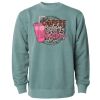 Unisex Midweight Pigment-Dyed Crewneck Sweatshirt Thumbnail