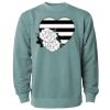 Unisex Midweight Pigment-Dyed Crewneck Sweatshirt Thumbnail