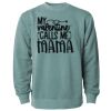 Unisex Midweight Pigment-Dyed Crewneck Sweatshirt Thumbnail