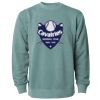 Unisex Midweight Pigment-Dyed Crewneck Sweatshirt Thumbnail