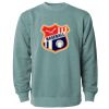 Unisex Midweight Pigment-Dyed Crewneck Sweatshirt Thumbnail