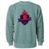 Unisex Midweight Pigment-Dyed Crewneck Sweatshirt Thumbnail