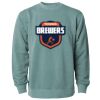 Unisex Midweight Pigment-Dyed Crewneck Sweatshirt Thumbnail