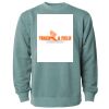 Unisex Midweight Pigment-Dyed Crewneck Sweatshirt Thumbnail