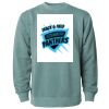 Unisex Midweight Pigment-Dyed Crewneck Sweatshirt Thumbnail