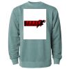 Unisex Midweight Pigment-Dyed Crewneck Sweatshirt Thumbnail