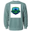 Unisex Midweight Pigment-Dyed Crewneck Sweatshirt Thumbnail