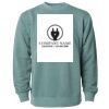 Unisex Midweight Pigment-Dyed Crewneck Sweatshirt Thumbnail