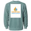 Unisex Midweight Pigment-Dyed Crewneck Sweatshirt Thumbnail