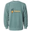 Unisex Midweight Pigment-Dyed Crewneck Sweatshirt Thumbnail