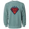 Unisex Midweight Pigment-Dyed Crewneck Sweatshirt Thumbnail