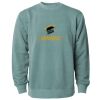 Unisex Midweight Pigment-Dyed Crewneck Sweatshirt Thumbnail