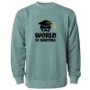 Unisex Midweight Pigment-Dyed Crewneck Sweatshirt Thumbnail