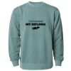 Unisex Midweight Pigment-Dyed Crewneck Sweatshirt Thumbnail