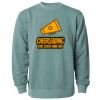 Unisex Midweight Pigment-Dyed Crewneck Sweatshirt Thumbnail