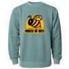 Unisex Midweight Pigment-Dyed Crewneck Sweatshirt Thumbnail