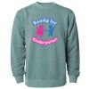 Unisex Midweight Pigment-Dyed Crewneck Sweatshirt Thumbnail