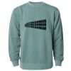 Unisex Midweight Pigment-Dyed Crewneck Sweatshirt Thumbnail