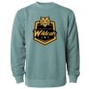 Unisex Midweight Pigment-Dyed Crewneck Sweatshirt Thumbnail