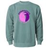 Unisex Midweight Pigment-Dyed Crewneck Sweatshirt Thumbnail